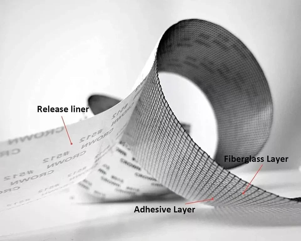 Mesh Roll Tape Window Screen Repair Patch